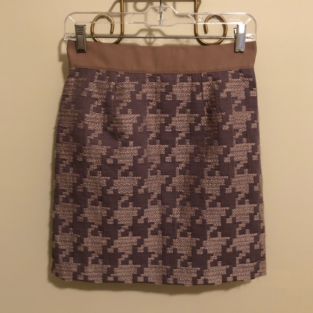 Loft embroidered skirt